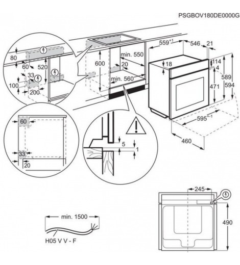 Духова шафа Electrolux OED5C50Z