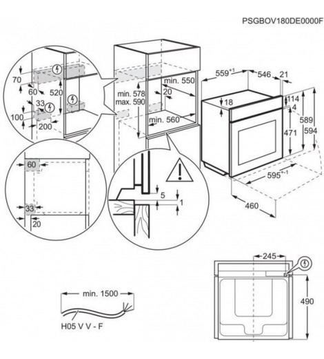 Духовой шкаф Electrolux OEF5H50Z