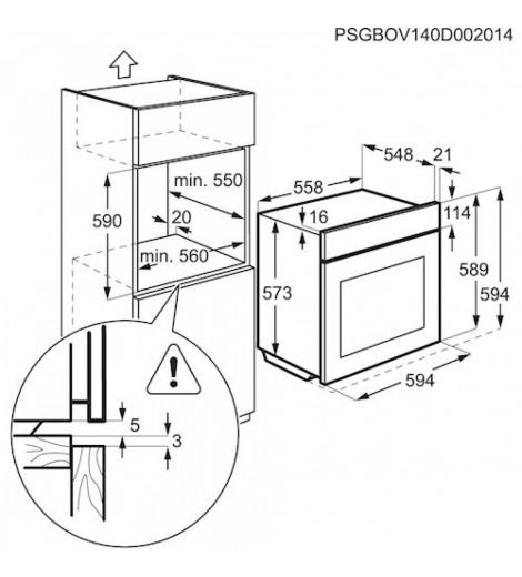 Духова шафа Electrolux OPEB2320V
