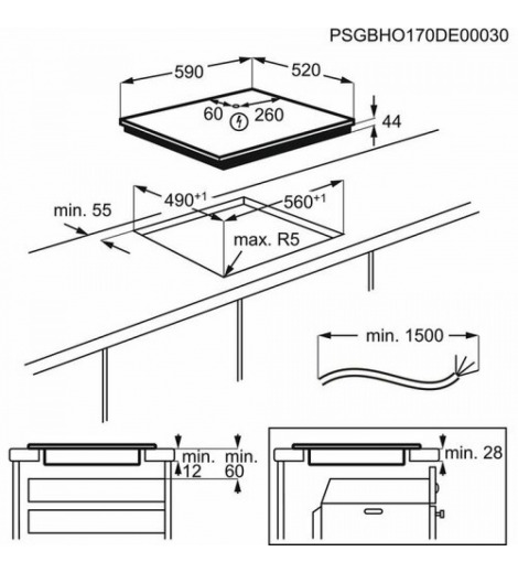 Варильна поверхня Electrolux IPE6450KF