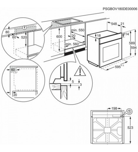 Духова шафа Electrolux OED3H50TK
