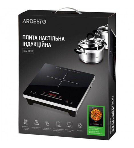 Настольная плита электрическая Ardesto ICS-B118