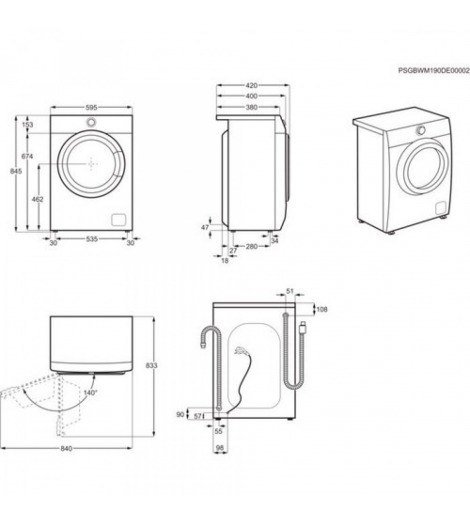 Пральна машина Electrolux EW6S406WU