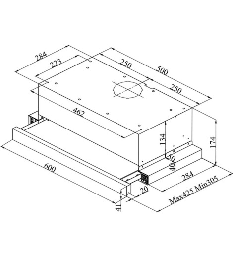 Витяжка BEKO HNT61310X