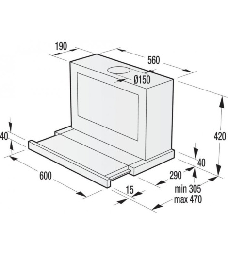 Витяжка кухонна GORENJE   BHP623E8X