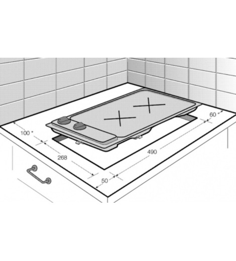 Варильна поверхня BEKO HDCG32220FX