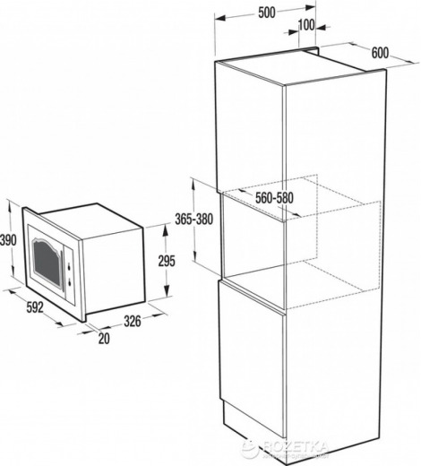 Мікрохвильова піч Gorenje BM235CLB