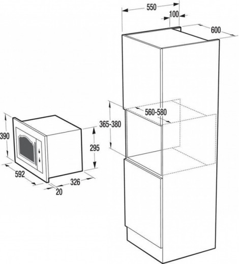 Мікрохвильова піч Gorenje BM235CLI