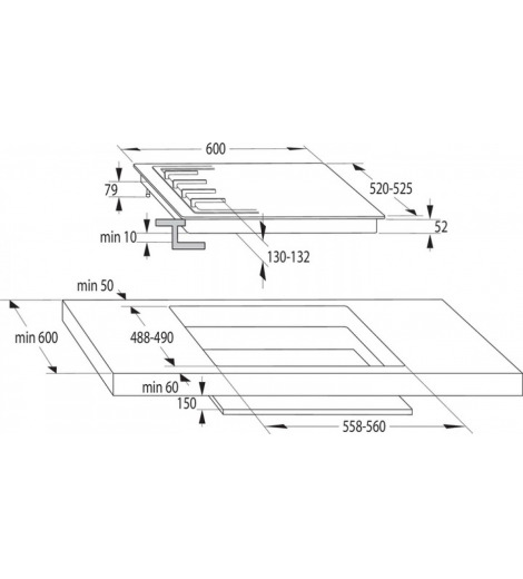 Варильна поверхня Gorenje G642ABX