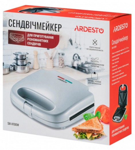 Сендвичмейкер Ardesto SM-H100W