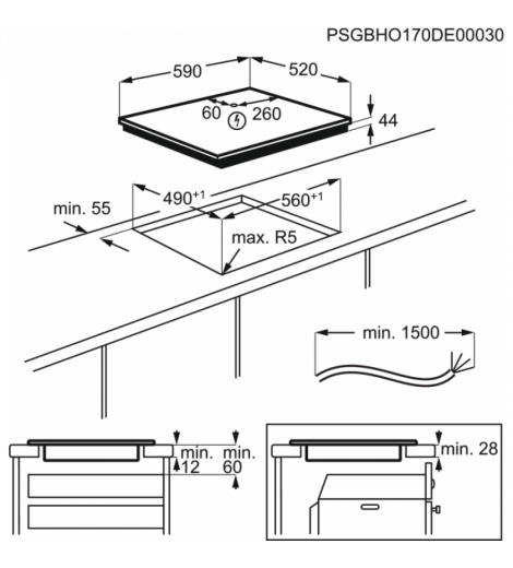 Варочная поверхность Electrolux IPE6453KF