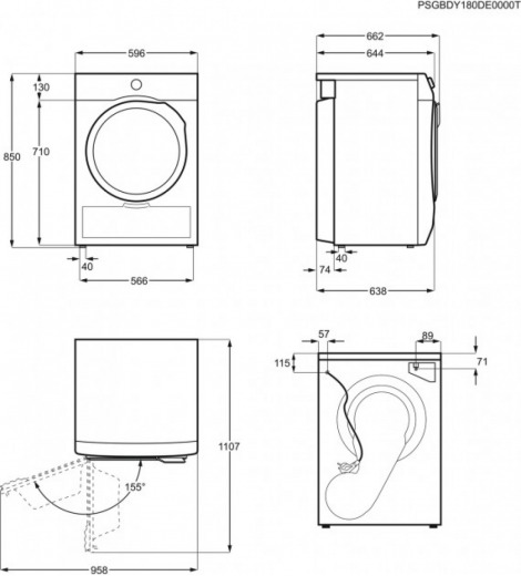 Сушильный барабан Electrolux EW8HR359S