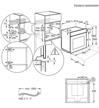 Духова шафа Electrolux OCF5E50Z