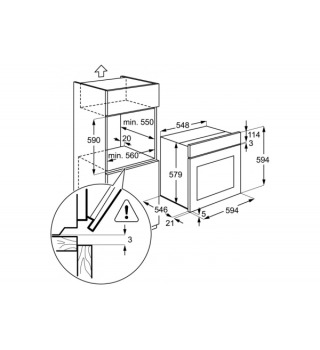 Духова шафа Electrolux EZB53410AX