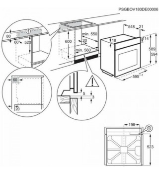 Духова шафа Electrolux OED3H50X