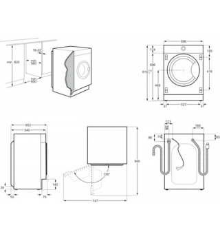 Прально-сушильна машина Electrolux EW7W368SIU