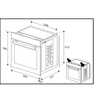 Духовка BEKO BBIE13100XC