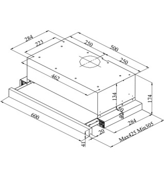 Витяжка BEKO HNT61310X