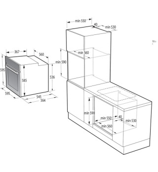 Духова шафа Gorenje BOS67371SYB