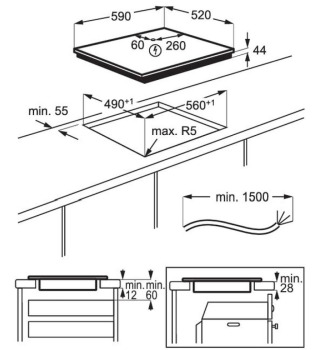 Варильна поверхня Electrolux EIT61443B