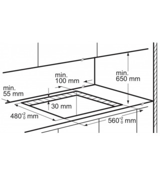 Варильна поверхня Electrolux KGS64562SX