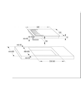 Варильна поверхня Gorenje GTW6D42AB