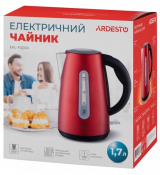 Электрочайник Ardesto EKL-F300R