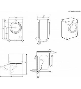 Пральна машина Electrolux EW6S4R06BI