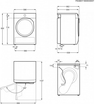 Сушильный барабан Electrolux EW8HR359S