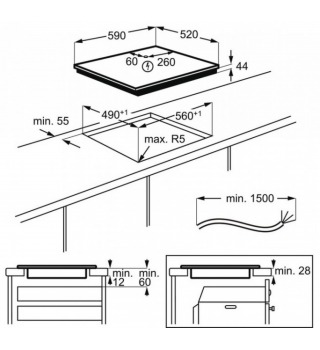 Варильна поверхня Electrolux IPES6451KF