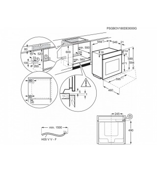 Духова шафа Electrolux OKD5C51V